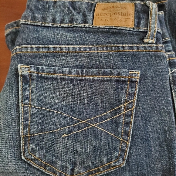 Aeropostale Bayla Skinny Jeans 1/2 Reg Waist 28" - Picture 8 of 9